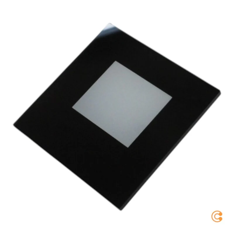 B-Ware Deko Light Abdeckung Blende 22.9 mm Schwarz Cover Lampenabdeckung