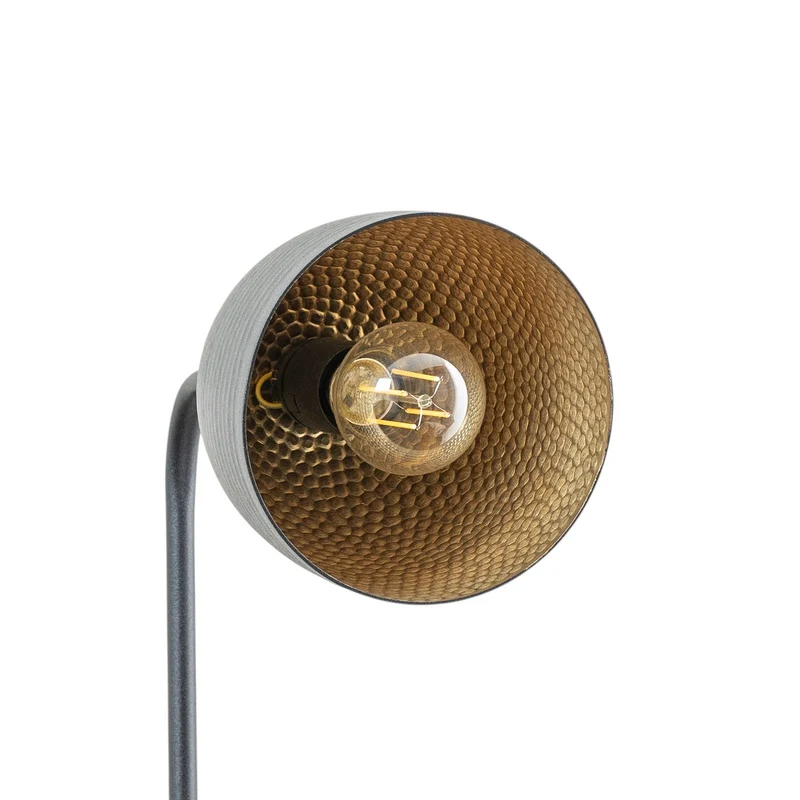 B-Ware Stehlampe Stehleuchte Tattoo 4090 schwarz Metall Standlampe E27 LED Schalter