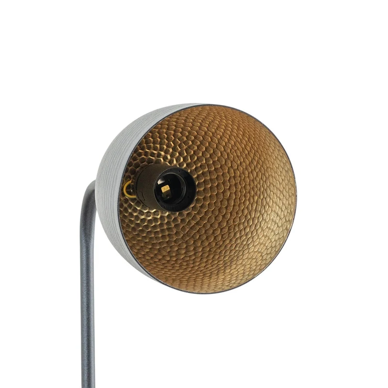 B-Ware Stehlampe Stehleuchte Tattoo 4090 schwarz Metall Standlampe E27 LED Schalter
