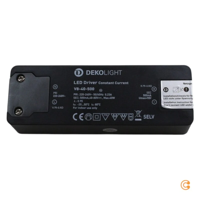 B-Ware Deko Light BASIC CC LED-Treiber Konstantstrom Netzteil 40W 050A 40-80VDC 1St