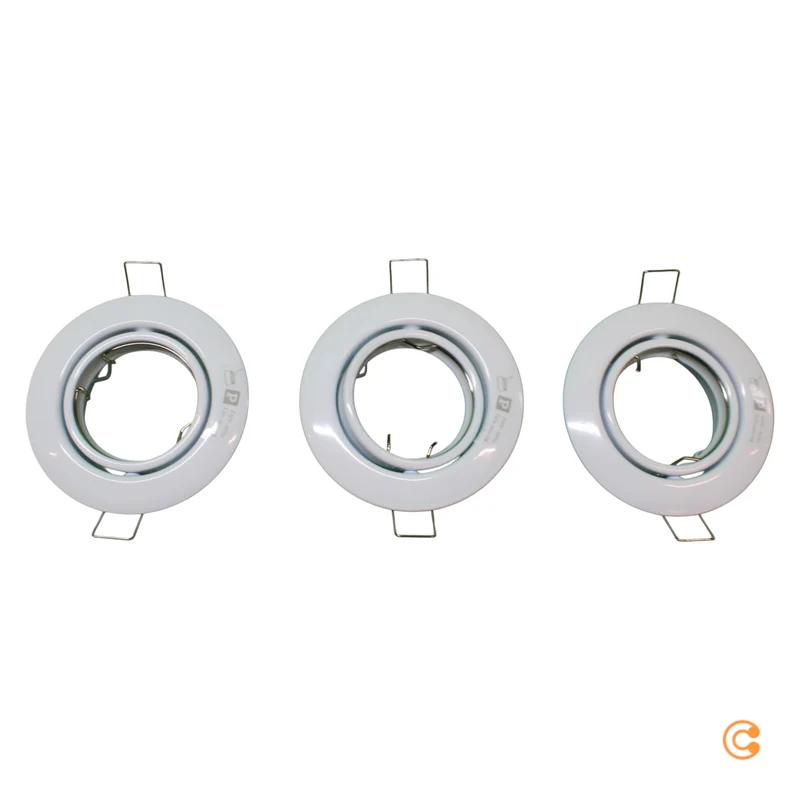 B-Ware Paulmann LED Einbauspot Deckenspot Spot Set 3er weiß Metall dimmbar Warmweiß