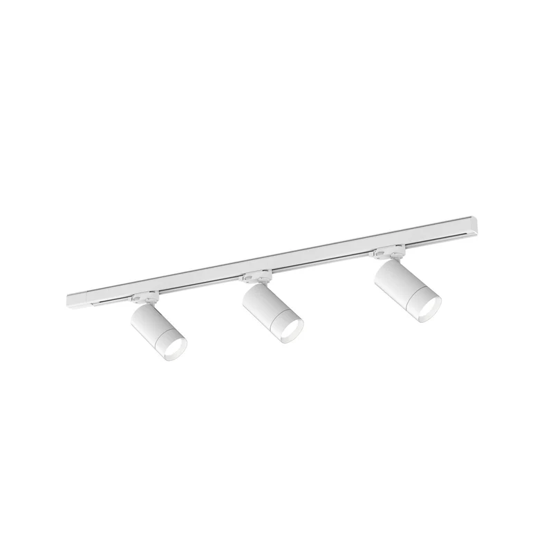 B-Ware Molto Luce Leuchte Strahler LED Schienensystem Moove Aluminium weiß 3 flg