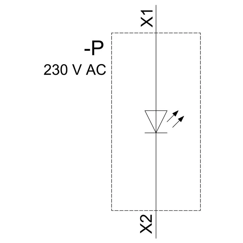 B-Ware Siemens 3SU1401-1BF20-3AA0 LED-Modul Industrie LeuchtRot 230 V 2 STÜCK