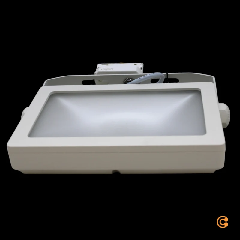 B-Ware Deko-Light LED Strahler Flutlicht 3-Phasen Schienensystem SMD 4000 K Alu Weiß