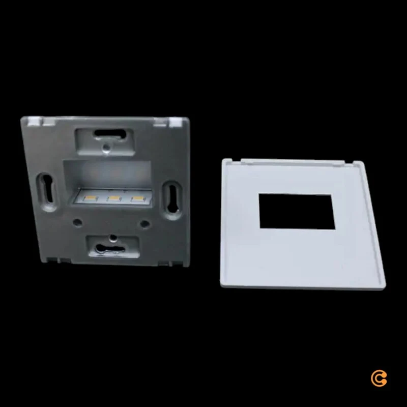 B-Ware PAULMANN LED Wandeinbauleuchte Einbauleuchte Edge Quadro 80x5mm 1,2W 230 3 STÜCK