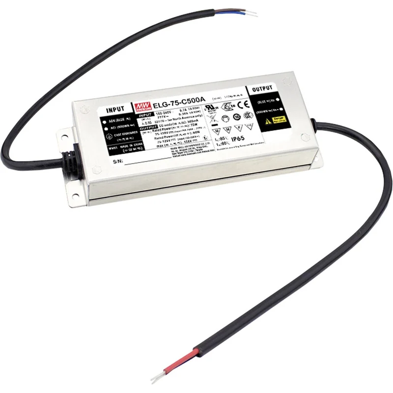 B-Ware Mean Well LED Treiber Betriebsgerät LED Netzteil Konstantstrom Metall IP67 74,9W
