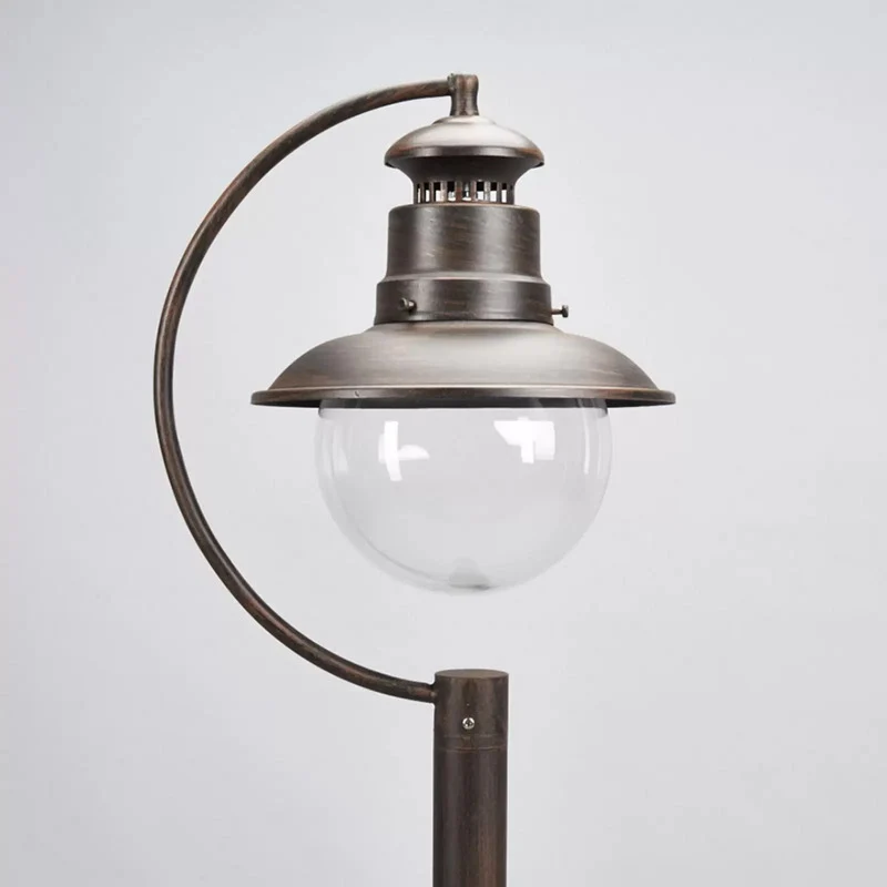 B-Ware Lindby Standlampe Wegeleuchte Eddie IP44 Gartenleuchte außen Sockel Gartenlatern