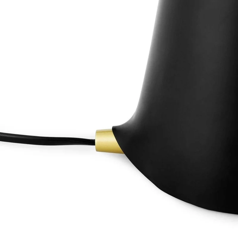 Design Tischlampe Shelter Ø 41cm Schwarz