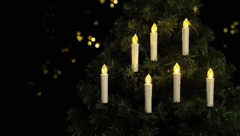 B-Ware Sygonix SY-4531628 Weihnachtsbaum-Beleuchtung Innen batterie 20LEDs 2 STÜCK