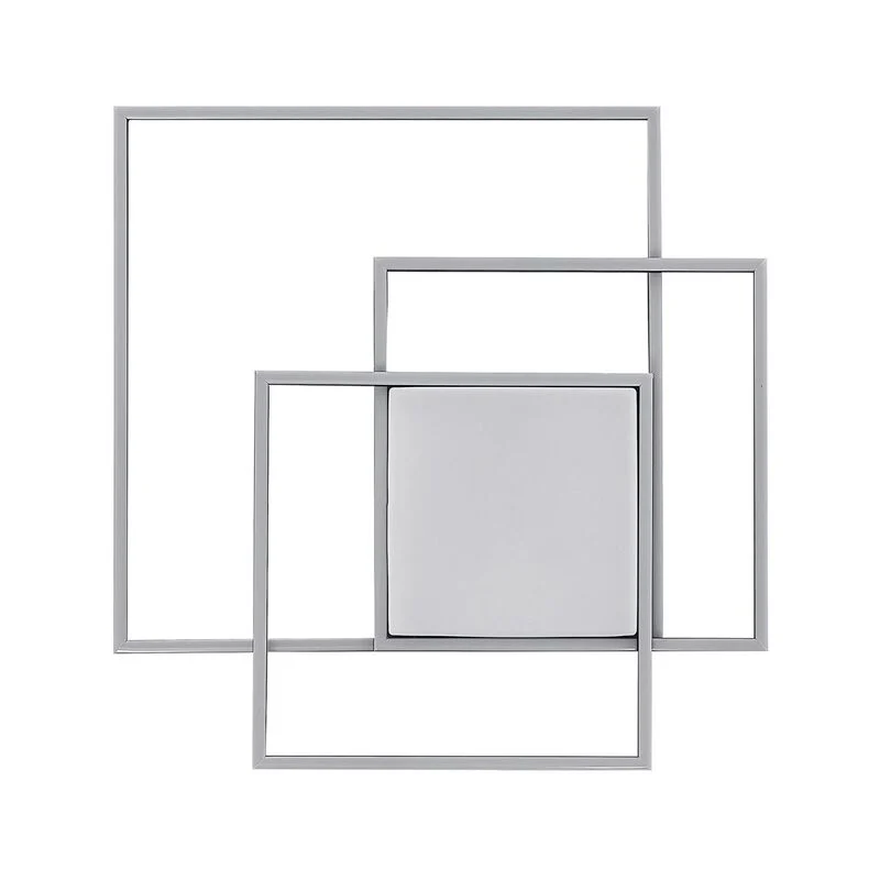 B-Ware LED Deckenleuchte Lampe Lindby Leuchte Schwarz Aluminium Nelinka Wohnzimmer Essz