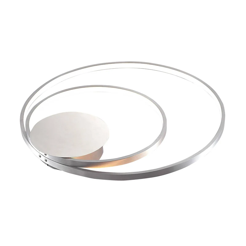 B-Ware Lindby Nerwin LED-Deckenleuchte Deckenlampe Lampe Leuchte 30 Watt alu chrom330