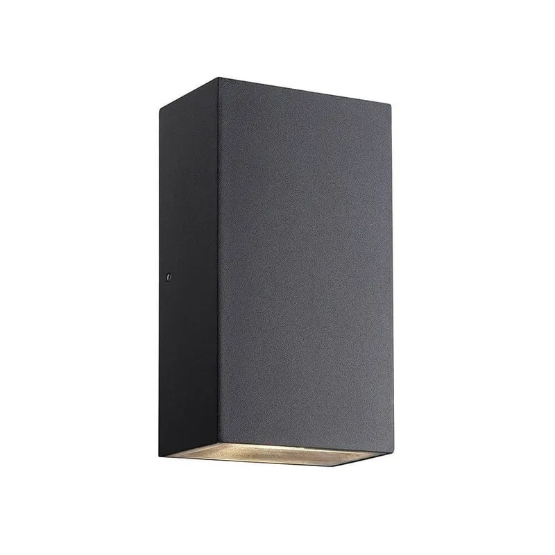 Rold LED Außen-Wandleuchte IP44 Schwarz