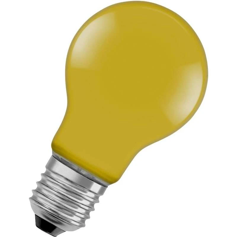 B-Ware OSRAM LED Lampe Glühbirne E27 Gelb Klar A60 230V 2.5W 2200K Classic 10 STÜCK