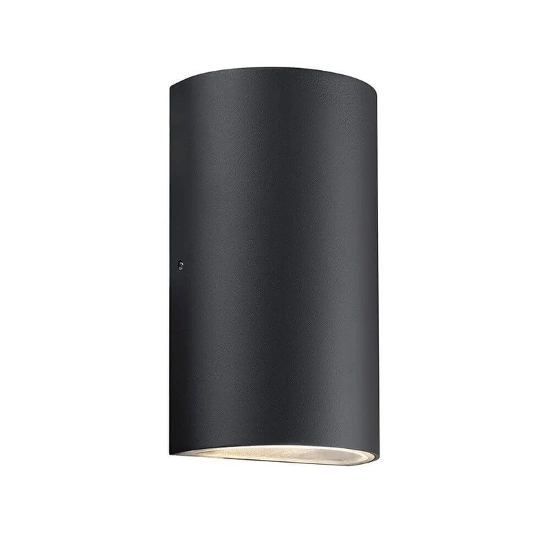 Rold LED Außen-Wandleuchte IP44 Schwarz