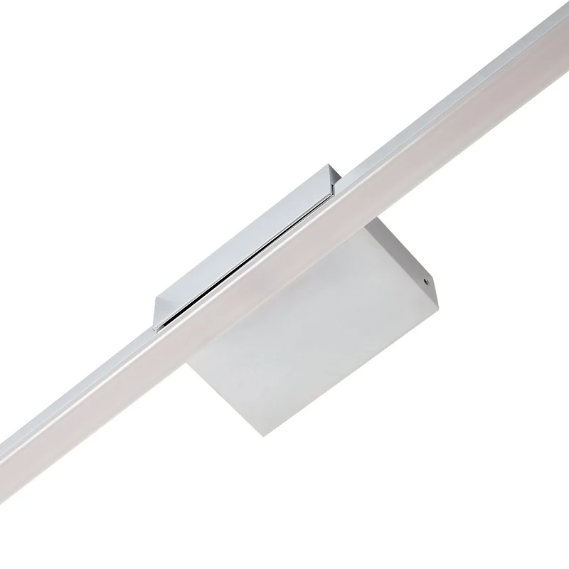 B-Ware Lucande Spiegellampe Badleuchte LED chrom Aluminium 120cm IP44 SIEHE TEXT