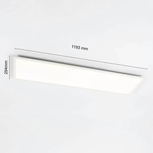 B-Ware Lindby Luay LED-Panel Deckenlampe Hängelampe Leuchte Leuchte 3000-6000K 36W weiß