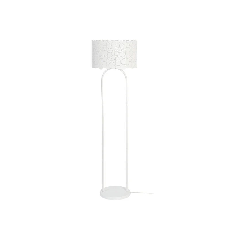 B-Ware Lindby Stehleuchte Standlampe Aralena weiß Metall Höhe 1435 cm626