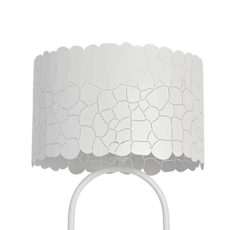 B-Ware Lindby Stehleuchte Standlampe Aralena weiß Metall Höhe 1435 cm626