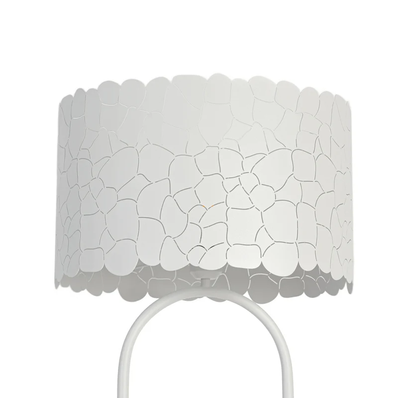 B-Ware Lindby Stehleuchte Standlampe Aralena weiß Metall Höhe 1435 cm626