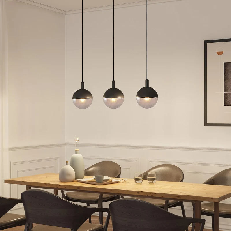 B-Ware Lucande Dustian Hängeleuchte Deckenlampe Pendelleuchte Deckenlicht 3-flg 90861