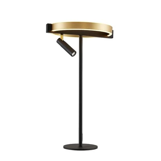 B-Ware Lucande Matwei LED-Tischlampe Tischlampe Schreibtischlampe Lampe LED 14W messing