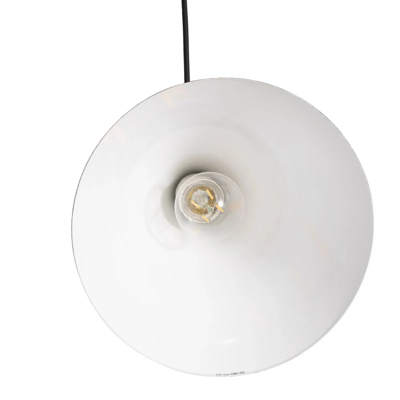 B-Ware Hängeleuchte Pendelleuchte Form Deckenlampe Metall Kegel Form E27 Ø24cm schwarz