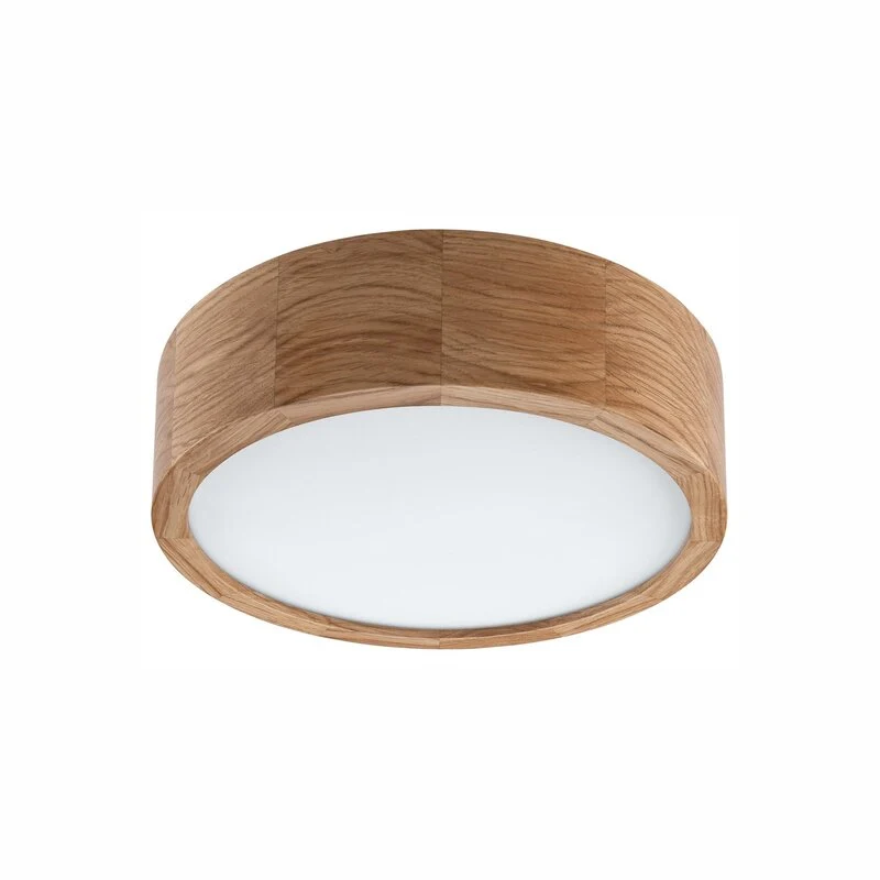 B-Ware Envostar Deckenleuchte Lampe Caspian Ø 27 cm IP54 eiche