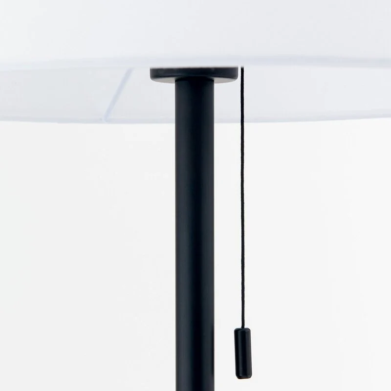 B-Ware Textil-Stehleuchte Ludwig schwarz matt Stehlampe Lampe Leuchte Spot Leselampe