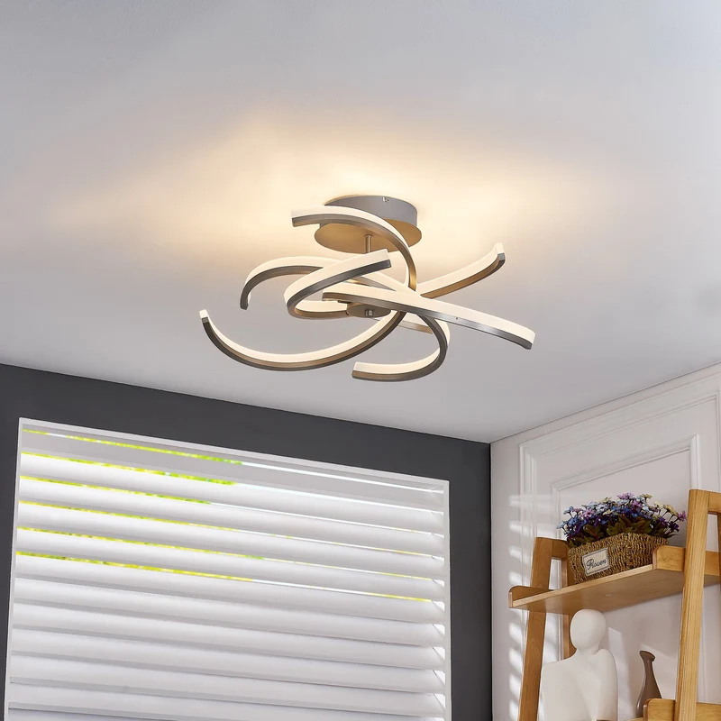 B-Ware Lindby Divalis LED-Deckenlampe Deckenleuchte Deckenlicht Leuchte stepdim nic101