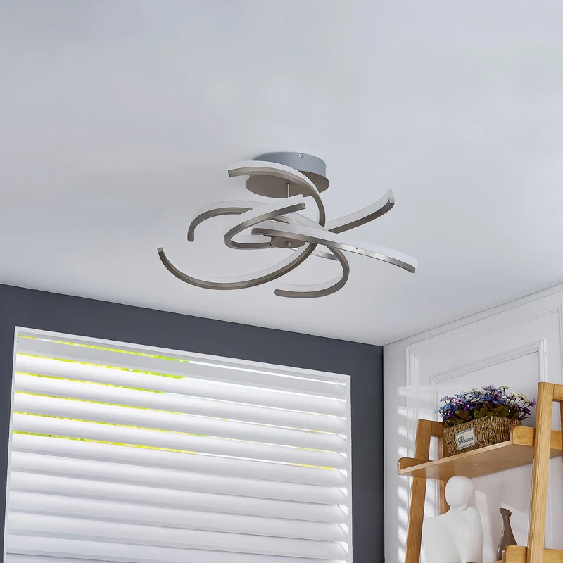 B-Ware Lindby Divalis LED-Deckenlampe Deckenleuchte Deckenlicht Leuchte stepdim nic101