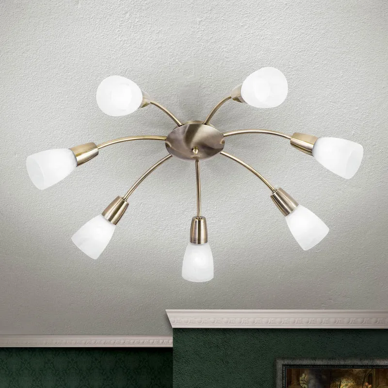 B-Ware Orion Deckenleuchte Tullo Deckenlampe Kronleuchter Leuchte Lampe 7-flammig E14
