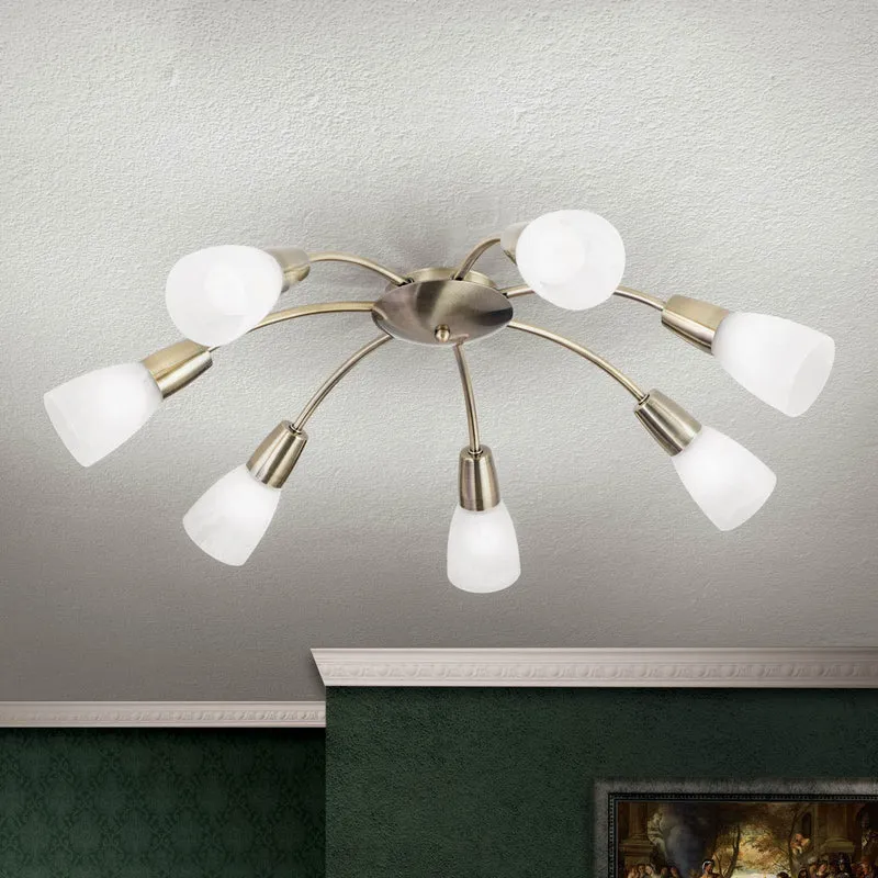 B-Ware Orion Deckenleuchte Tullo Deckenlampe Kronleuchter Leuchte Lampe 7-flammig E14