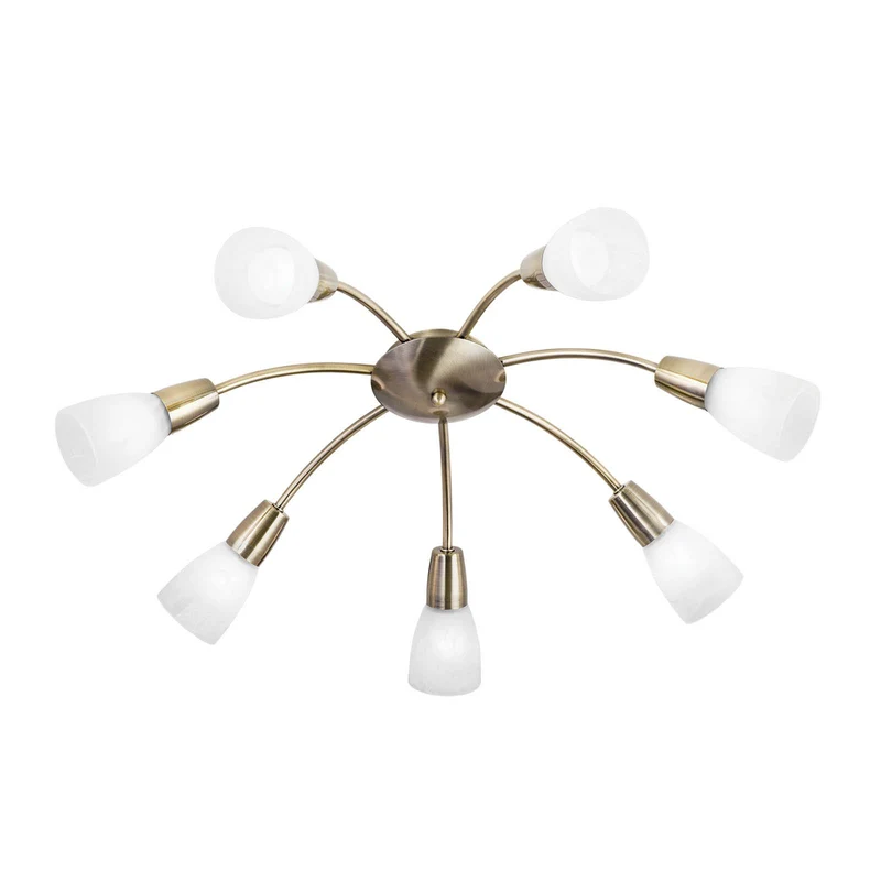 B-Ware Orion Deckenleuchte Tullo Deckenlampe Kronleuchter Leuchte Lampe 7-flammig E14