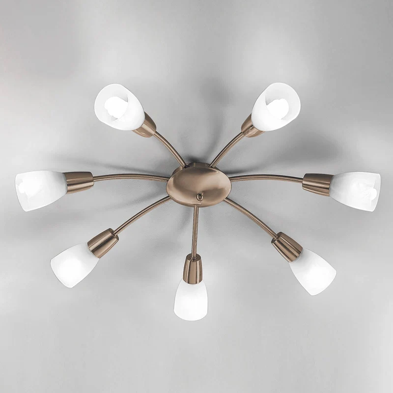 B-Ware Orion Deckenleuchte Tullo Deckenlampe Kronleuchter Leuchte Lampe 7-flammig E14