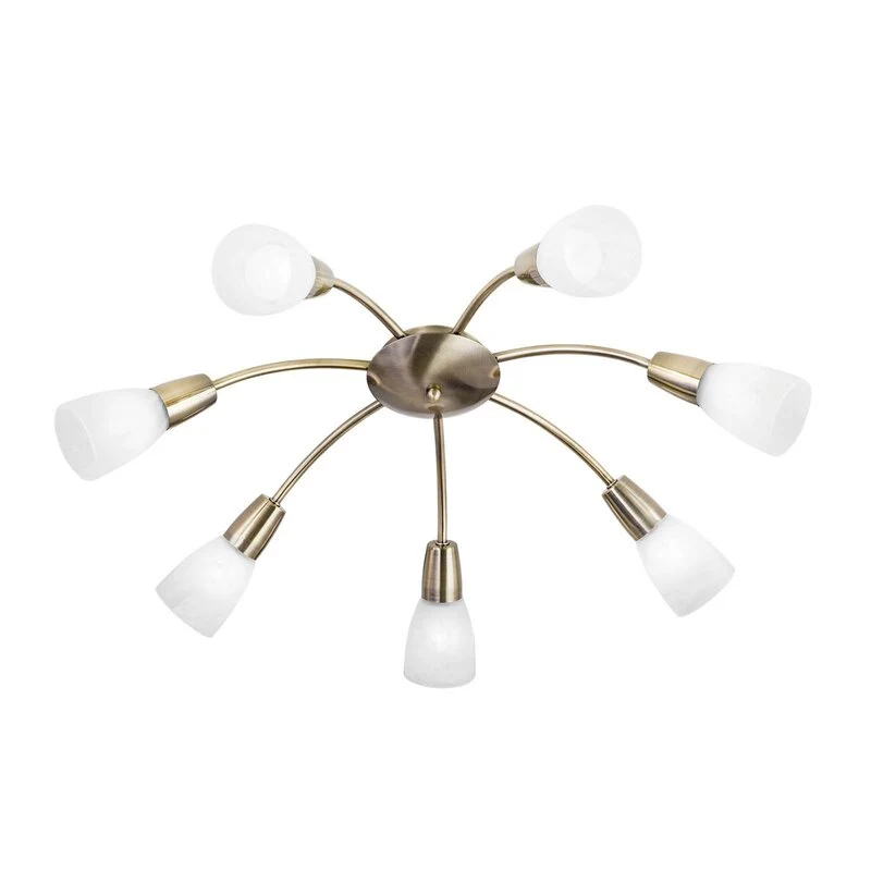 B-Ware Orion Deckenleuchte Tullo Deckenlampe Kronleuchter Leuchte Lampe 7-flammig E14
