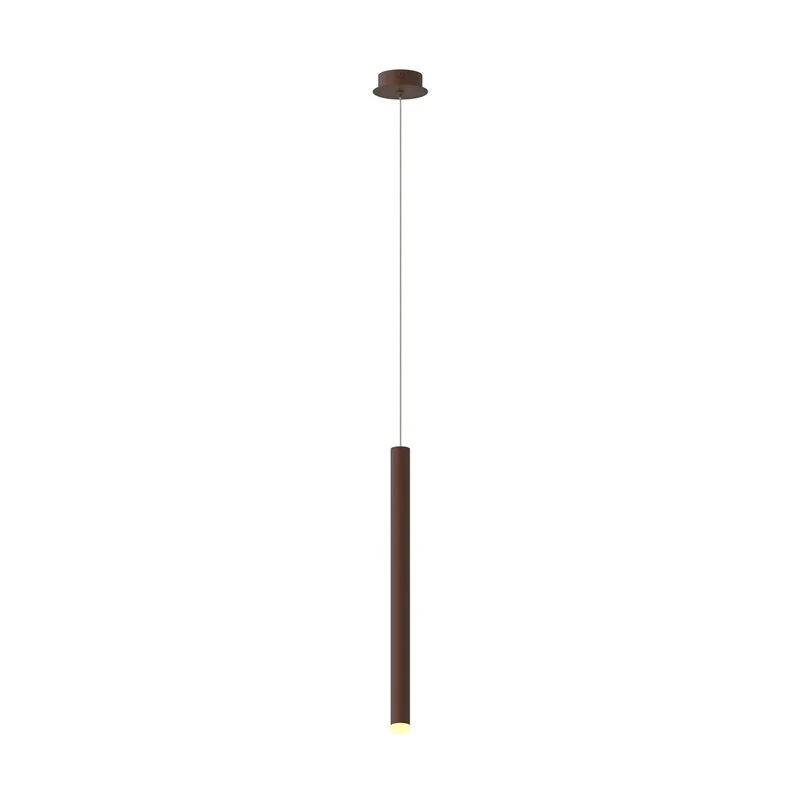 B-Ware Mantra LED Hängeleuchte Cala Pendelleuchte Hauptlicht Aluminium corten rostbr510