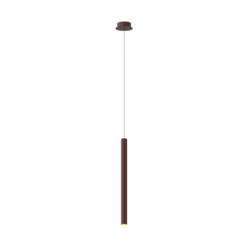 B-Ware Mantra LED Hängeleuchte Cala Pendelleuchte Hauptlicht Aluminium corten rostbr510