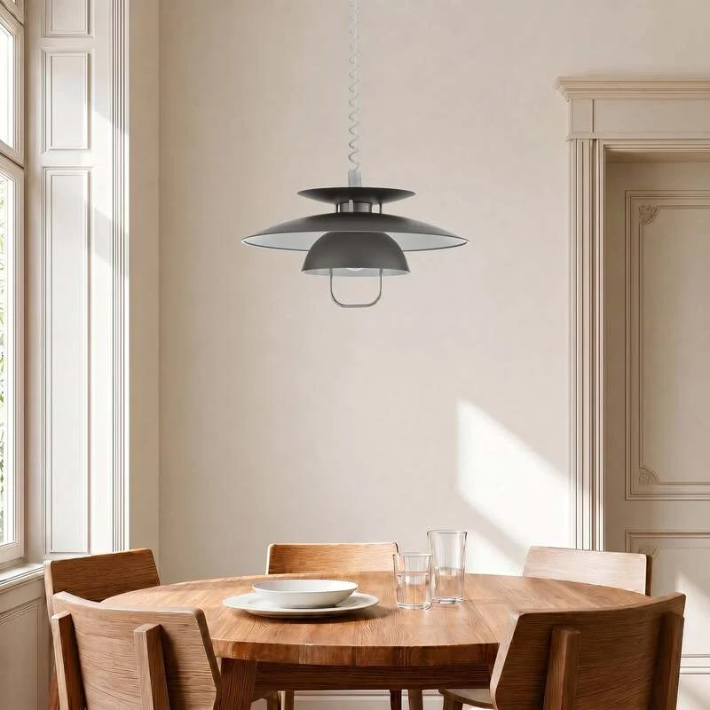 B-Ware Lindby Hängeleuchte Nadija Deckenlampe Lampe Küchenlampe Leuchte Licht E27 gr354