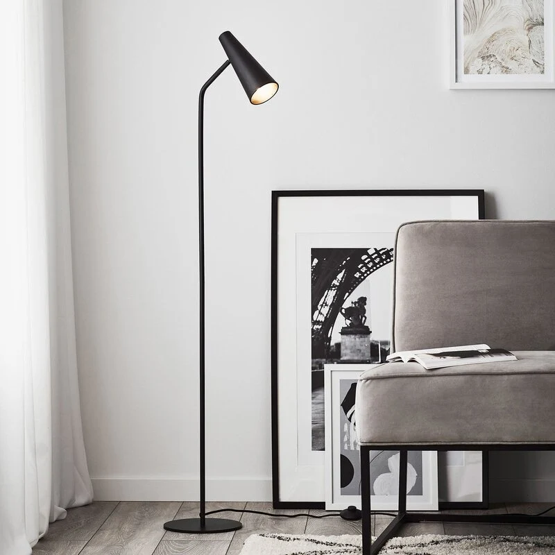 B-Ware Markslöjd Stehleuchte Peak Standleuchte Stehlampe Leseleuchte variabel schwarz