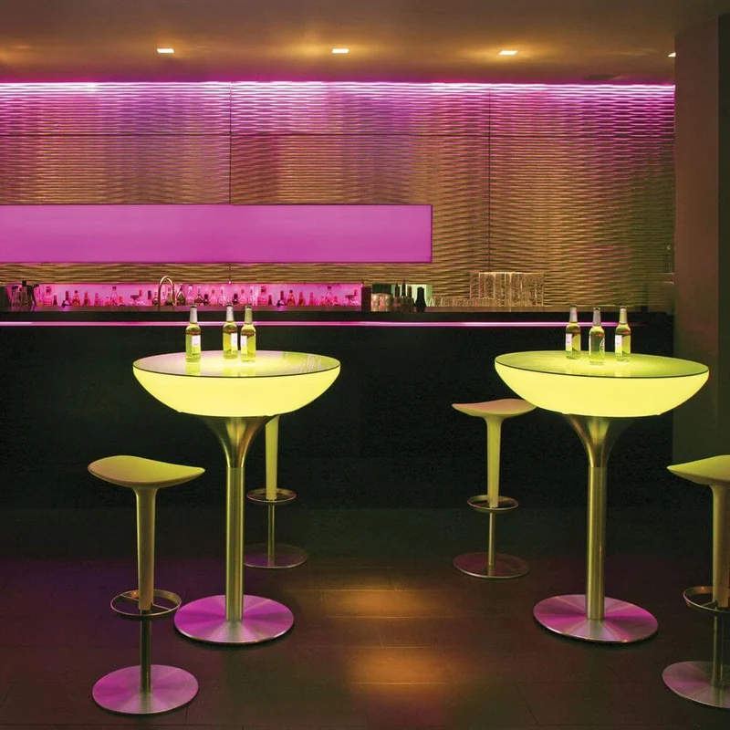 Moree Lounge Table LED Tisch Pro 55cm