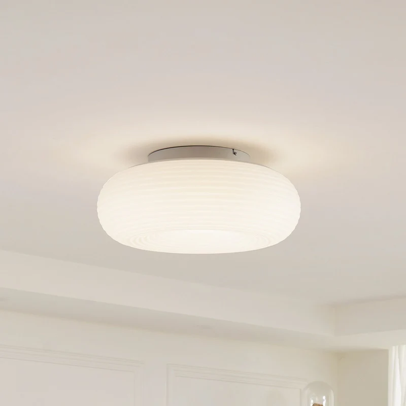 B-Ware Lucande Deckenleuchte Bolti Smart Lampe LED Tuya Fernbedienung weiß RGBW CCT