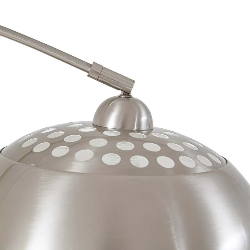 B-Ware Lindby Bogenleuchte Bogenlampe Stehlampe Hernando nickel Stahl SIEHE TEXT/FOTO