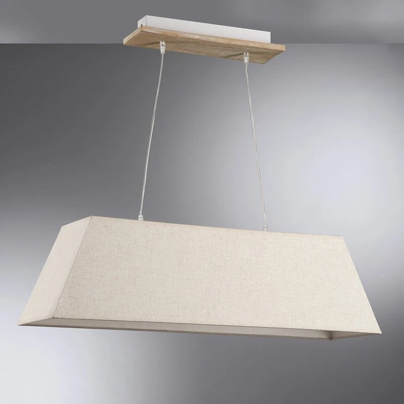 B-Ware ONLI Hängeleuchte Pendelleuchte Miriel Holz 90cm Leuchte Lampe SIEHE TEXT/FOTO