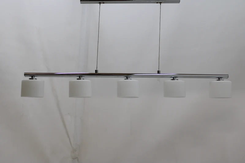B-Ware Paul Neuhaus LED Hängeleuchte Pendelleuchte Hydra stahlfarben Glas höhenverst934