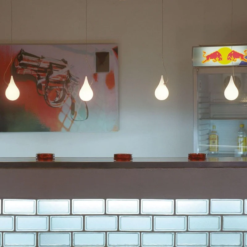 Drop-2XS LED Hängelampe Liquid-Light Weiß