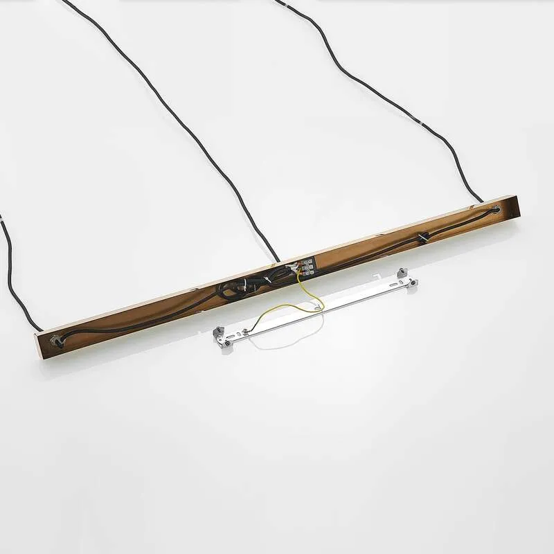 B-Ware Lindby Hängeleuchte Pendelleuchte Grady messing Glas LED 110 cm SIEHE TEXT/FOTO