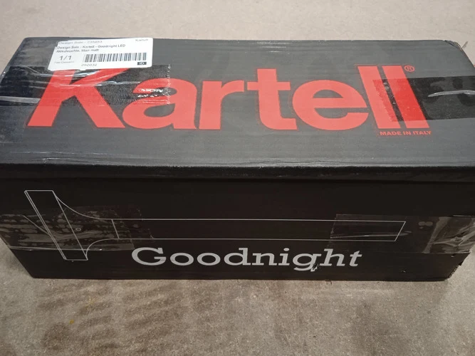 B-Ware Kartell Goodnight LED Akkuleuchte Tischlampe Tischlampe Lampe Leuchte titan