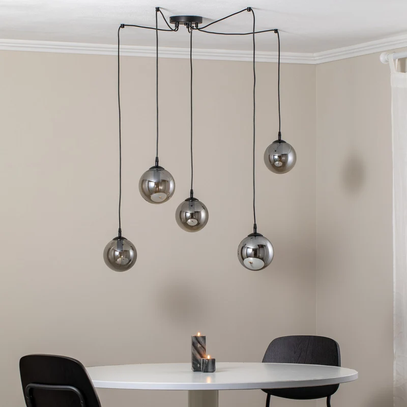 B-Ware Euluna Hängeleuchte Glassy Deckenlampe Pendelleuchte Wohnzimmerleuchte E14