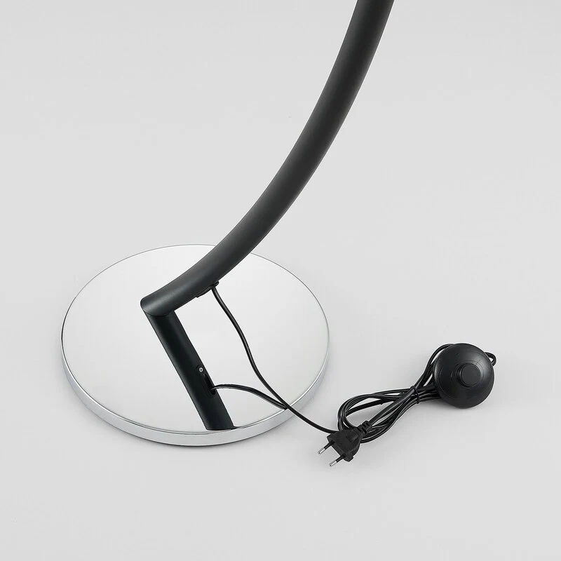 B-Ware Lucande Evelyna Bogen-Stehleuchte Bogenlampe Stehlampe E27 LED SIEHE TEXT/FOTO