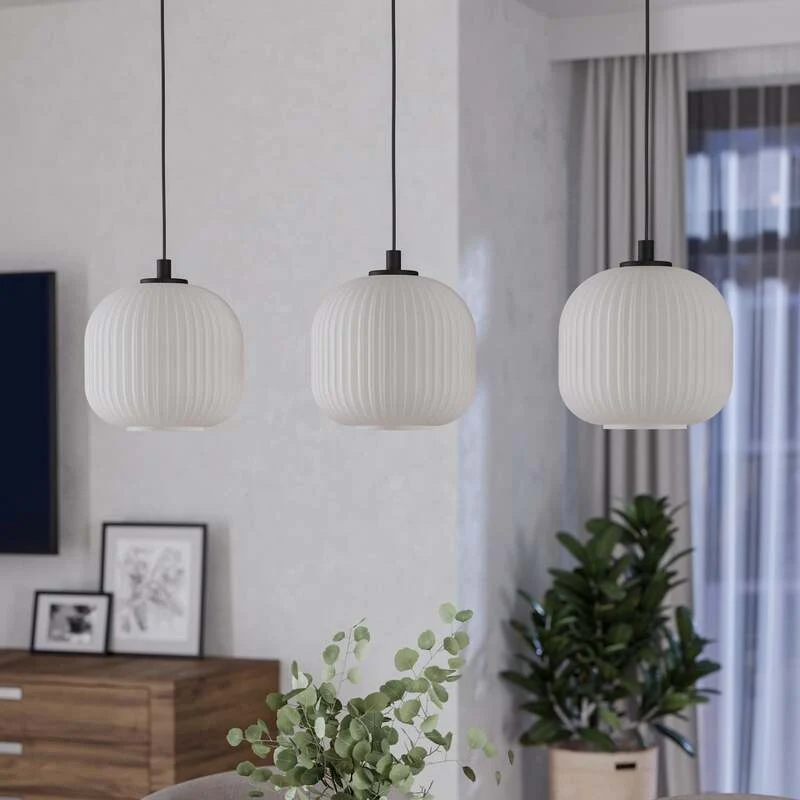 B-Ware Eglo Hängeleuchte Mantunalle Länge 120 cm schwarz Deckenlampe SIEHE TEXT/FOTO444
